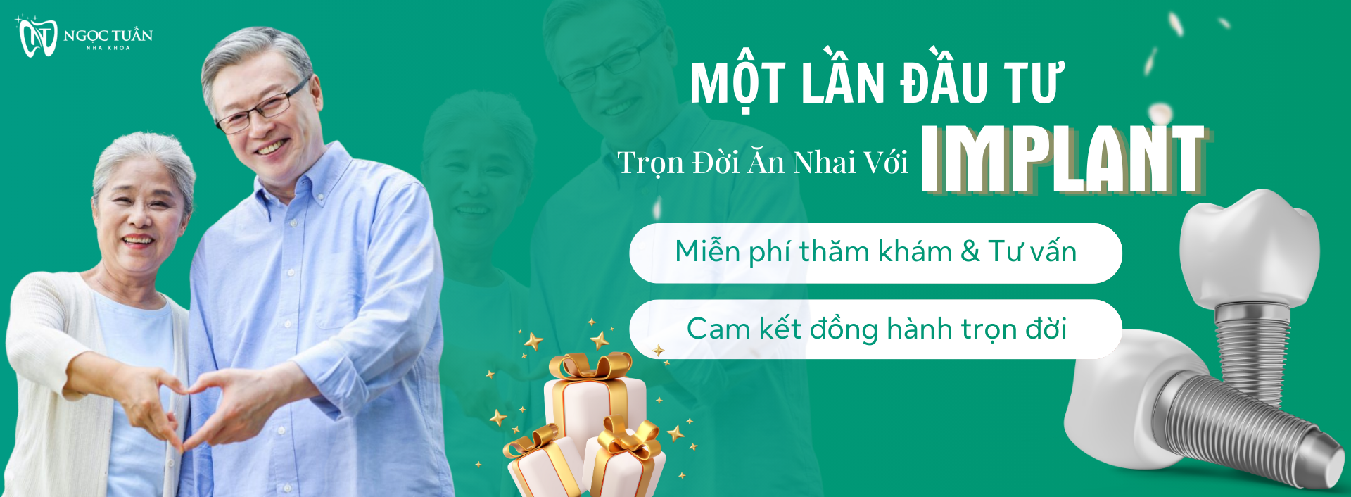 banner trồng răng implant