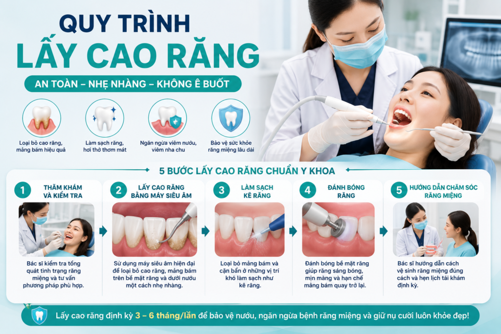 Cách điều trị chảy máu chân răng bằng lấy cao răng, điều trị viêm nướu và chăm sóc răng miệng đúng cách