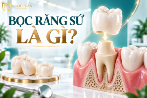 Bọc răng sứ là phương pháp sử dụng mão phục hình bao phủ phần răng thật đã được chuẩn bị trong những trường hợp có chỉ định.